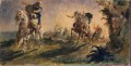 Delacroix Eugene ZZZ Arab Riders on Scouting Mission